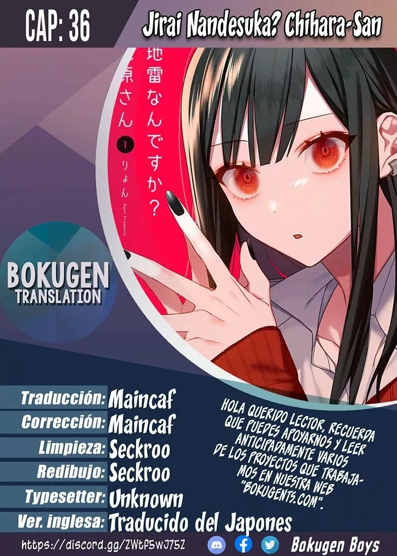 Jirai Nandesuka? Chihara-san Capítulo 36 - Page 1